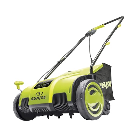 Sun Joe Electric Lawn Dethatcher, 13 inch, 12 Amp, AirBoost Technology AJ798E